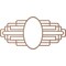 Ekena Millwork Elizabeth Wood Fretwork Pierced Ceiling Medallion, 20"W x 10"H x 5 1/2"IW x 9 1/2"IH x 3/8"T CMWP20X10X0375EBMF - alternate 5